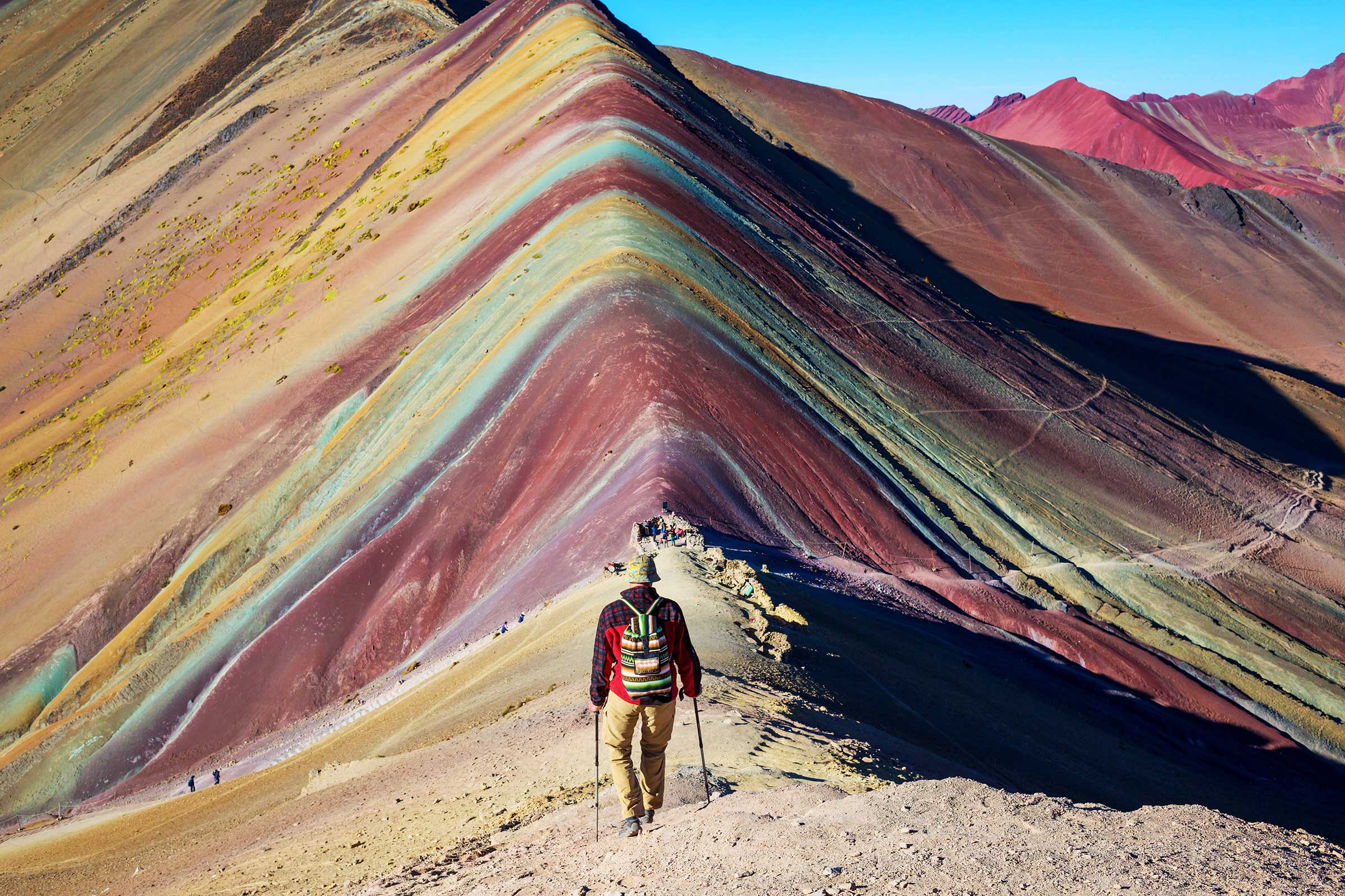 Rainbow Mountain Vinicunca with overnight at Cusipata River Lodge (Full Day)